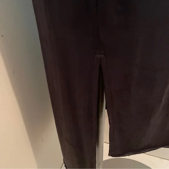 Lucky Brand Dress Short Sleeve Button Down Cotton Black Small - Picture 3 of 7